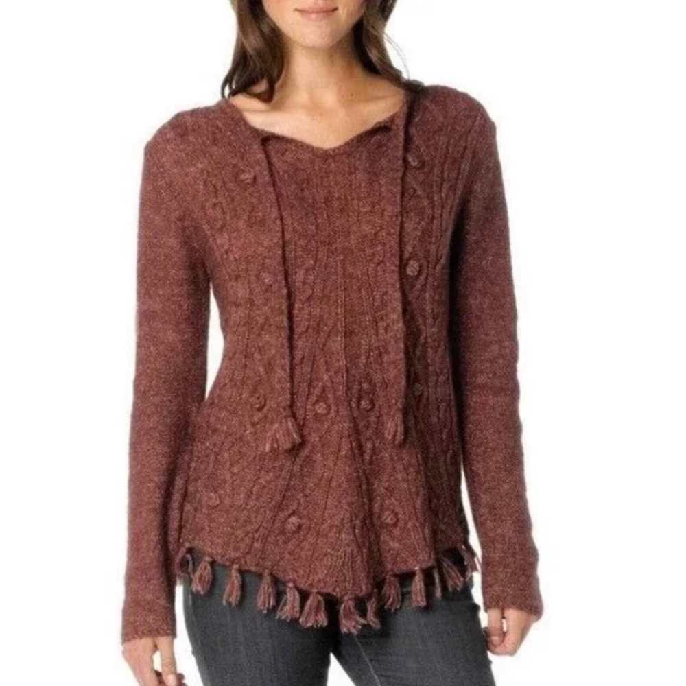 Prana Shelby Poncho Lightweight Pullover Sweater